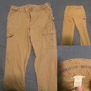 Duluth Trading Company Firehose Flex pant Women’s size 14
